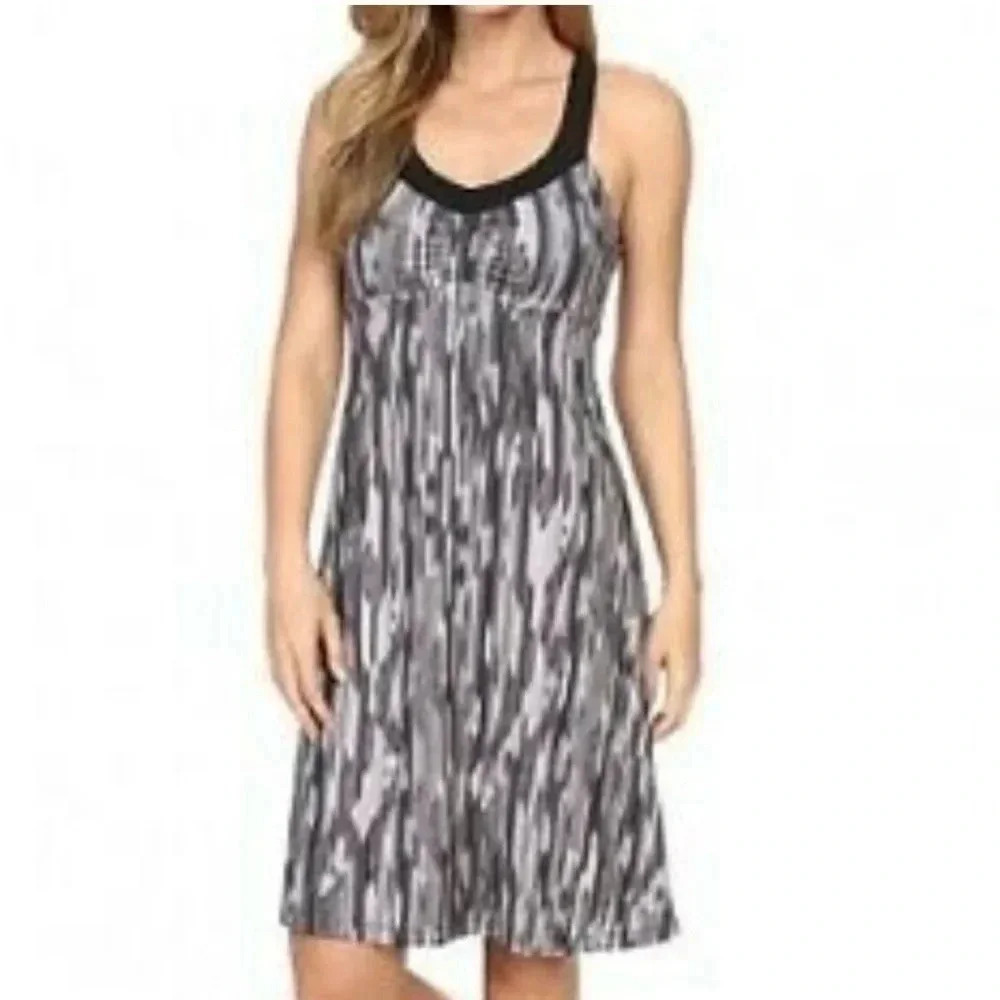Prana Shauna Racerback Mini Dress Built in Bra Size Small
